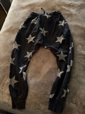 Nununu Star Print Black Lounge Pants